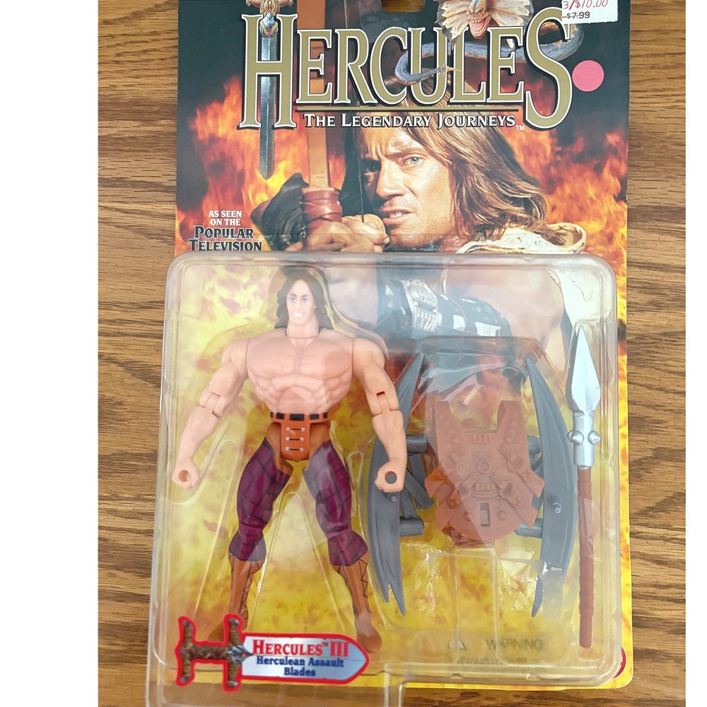 Hercules The Legendary Journeys Herculean Assault Blades Toy Biz 1995 Figure NEW